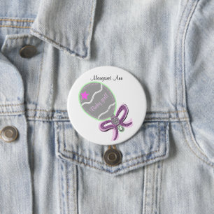 New Baby Girl Button CUSTOMIZE NAME