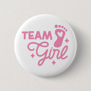 New Baby Girl Celebration Button