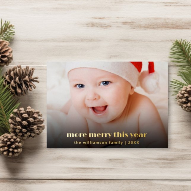 New Baby More Merry This Year | Christmas Card (Creator Uploaded)