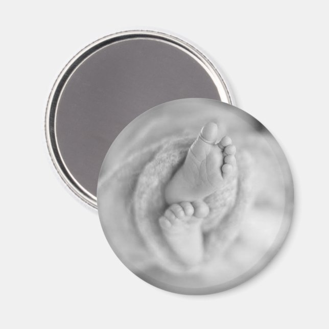 New Baby PHOTO Keepsake Home Decor Timeless Magnet (Front/Back)
