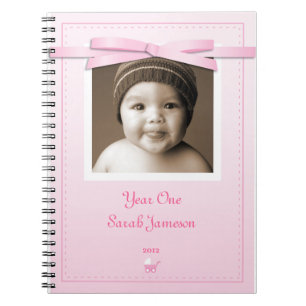 New baby Pink Ribbon Notebook