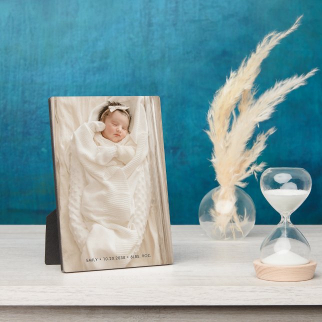 New Baby Plaque (Side)