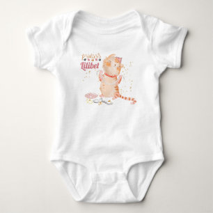 New Baby Princess Lilibet Cute Kitten Named Baby B Bodysuit