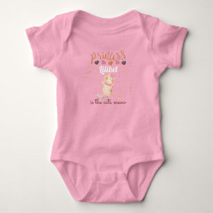 New Baby Princess Lilibet Cute Kitten Named Bodysuit