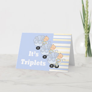 New Baby Triplet Boys Announcement