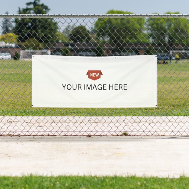 NEW! Banner - 2.5' x 6' - Outdoor w/ Metal Grommet (Insitu)