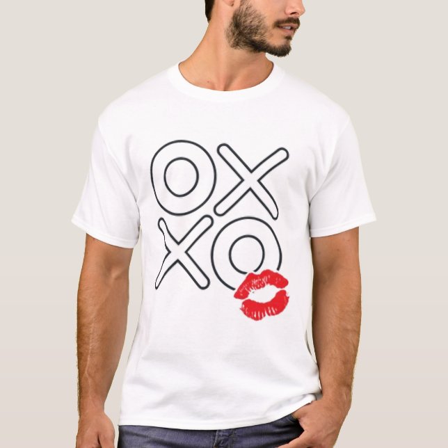 New Basic T-Shirt For Men XOXO  (Front)