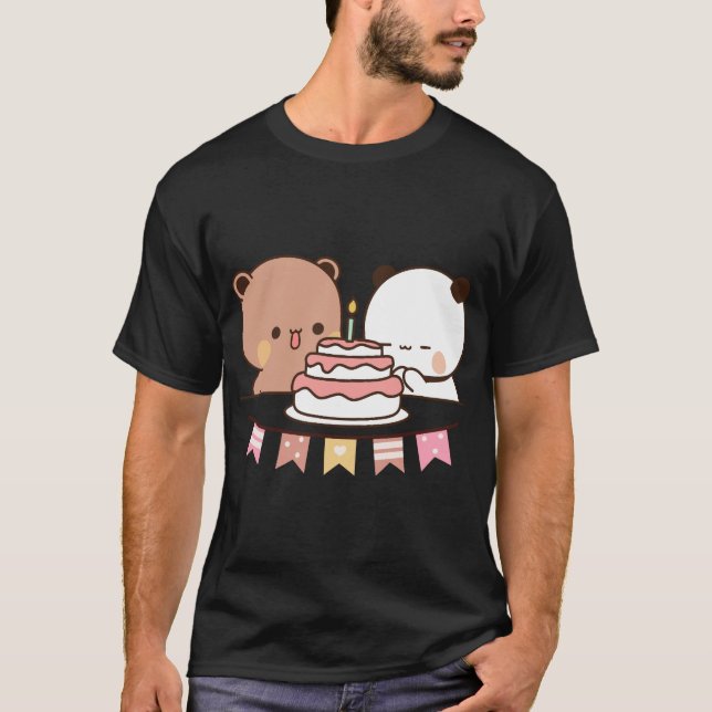 new bear and panda bubu dudu T-Shirt (Front)