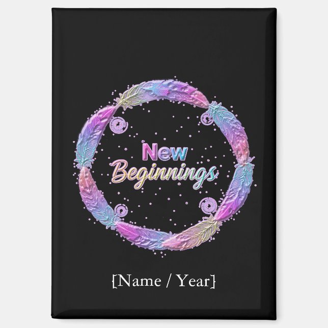 New Beginnings 2027 Magnet (Front)