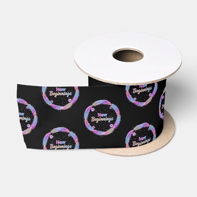 New Beginnings 2027 Satin Ribbon (Spool)