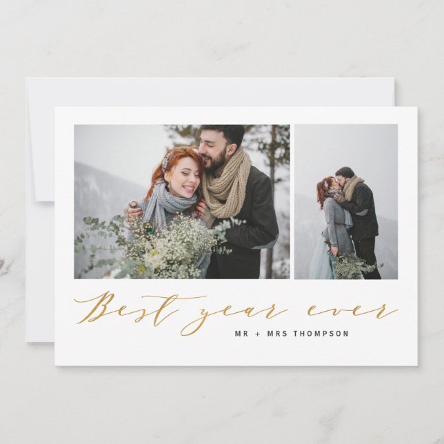 NEW BEGINNINGS BEST YEAR EVER GOLD (Front)