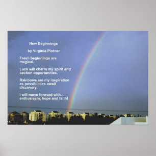 New Beginnings by Virginia Plotner Poster
