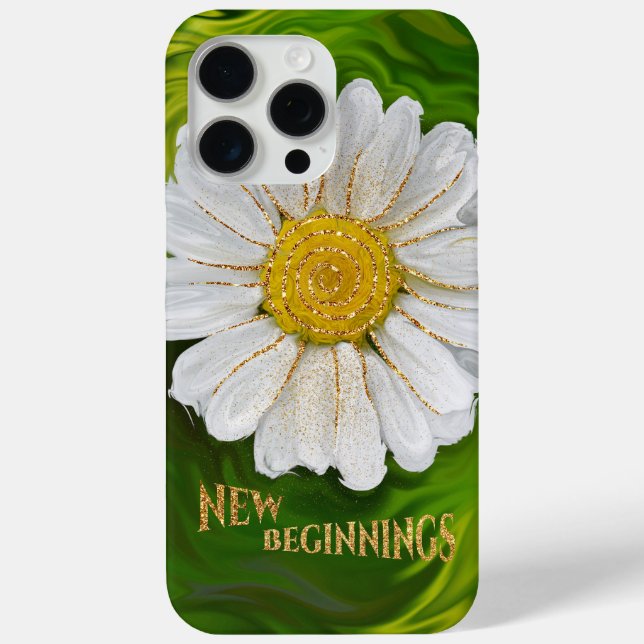 New Beginnings - Daisy flower power Case-Mate iPhone Case (Back)