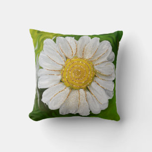 New Beginnings - Daisy flower power Cushion