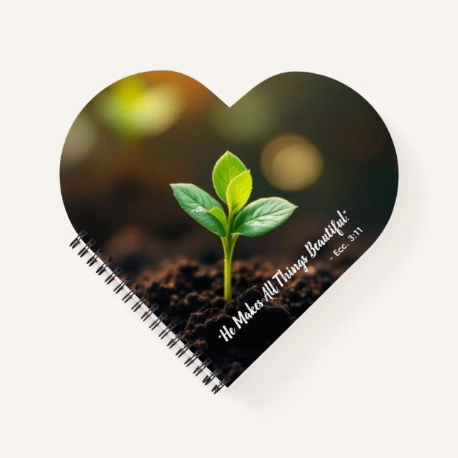 New Beginnings Growth Journal - Seedling in Good S (Front)