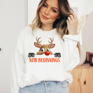 New Beginnings Happy Christmas Sweatshirt
