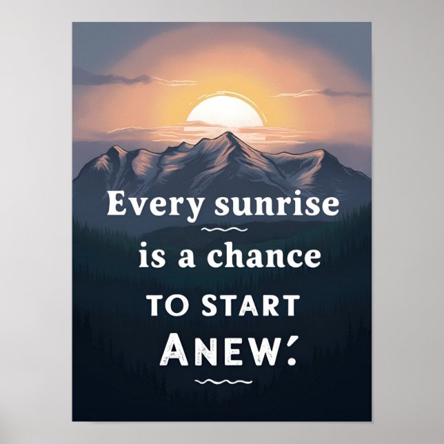 New Beginnings Poster (Front)