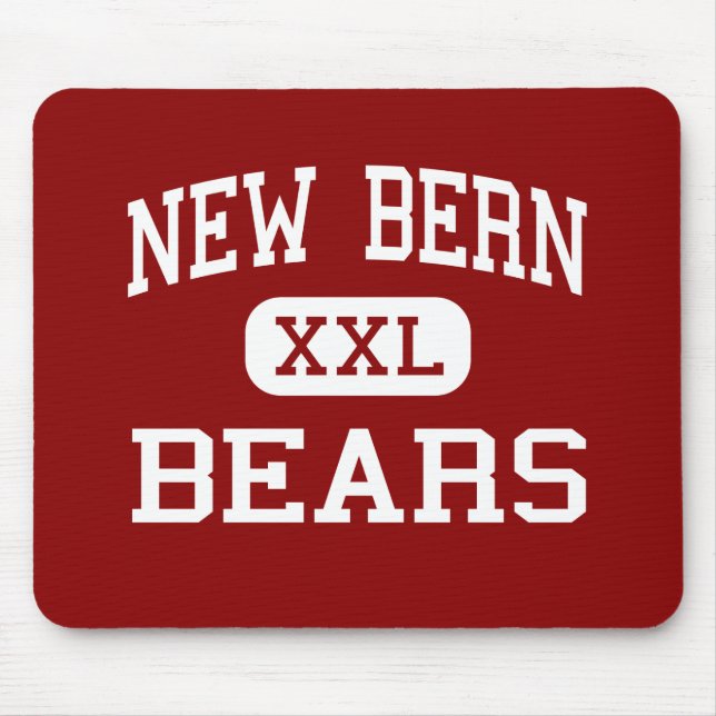 New Bern - Bears - High - New Bern North Carolina Mouse Pad (Front)