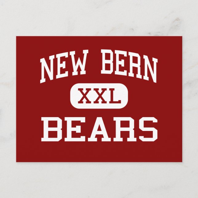 New Bern - Bears - High - New Bern North Carolina Postcard (Front)