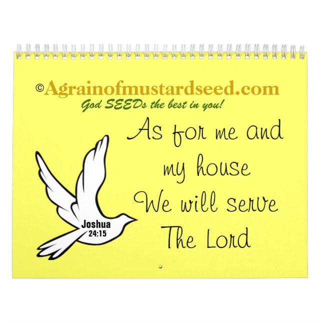 New! Bible Verses Calendar (Cover)