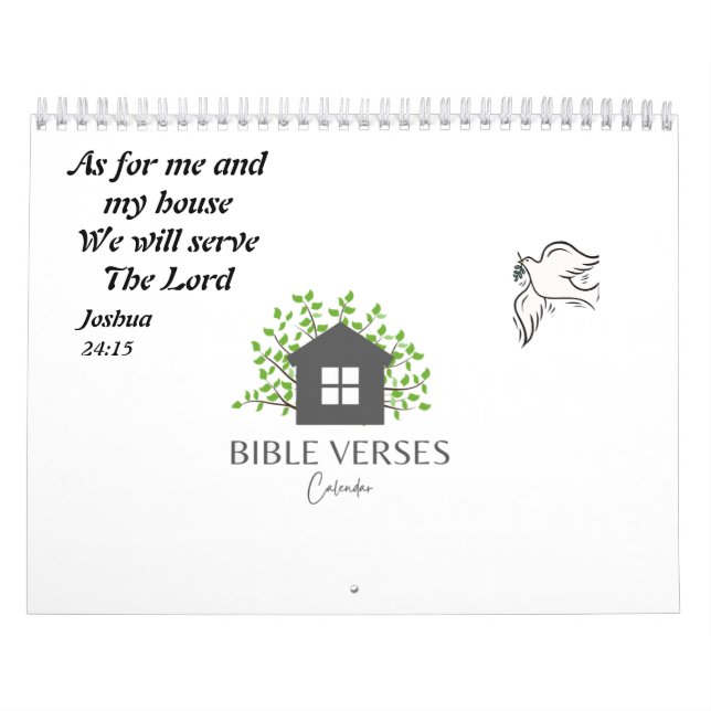 New! Bible Verses Calendar (Cover)