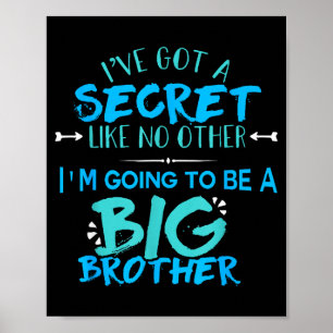 New Big Brother 2018 Funny Kids Men Big Bro Poster
