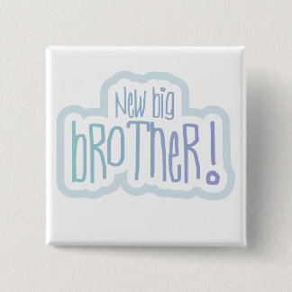 New Big Brother Tshirts and Gifts 15 Cm Square Badge
