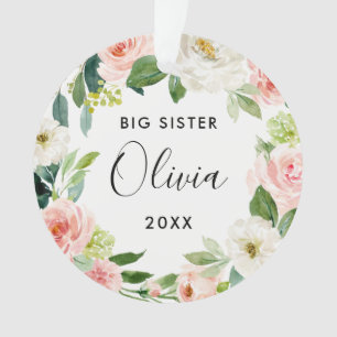 New Big Sister Christmas Gift Big Sister Ornament