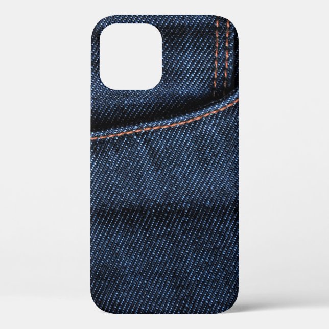 New Blue Jeans Pocket Case-Mate iPhone Case (Back)
