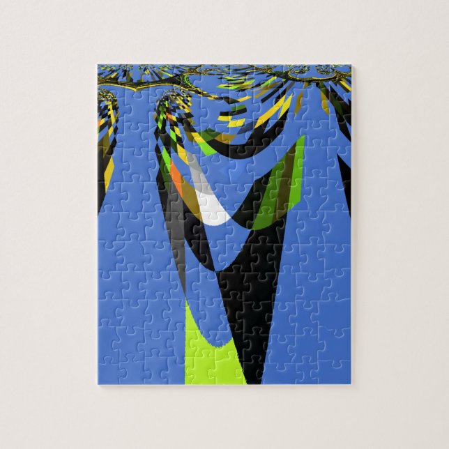 New Blue Jigsaw Puzzle (Vertical)