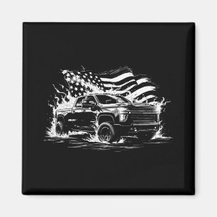 New Body Style Silverado Truck 2500 Crew Cab Patri Magnet