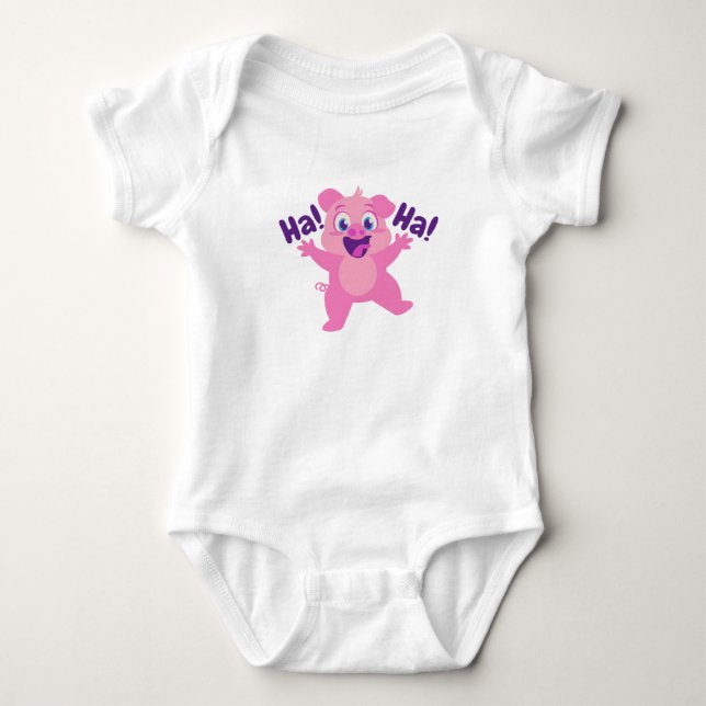 New Born Baby Jersey Bodysuit printed (Front)