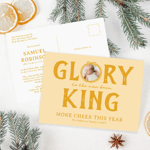 New Born King l Birth Announcement Christmas