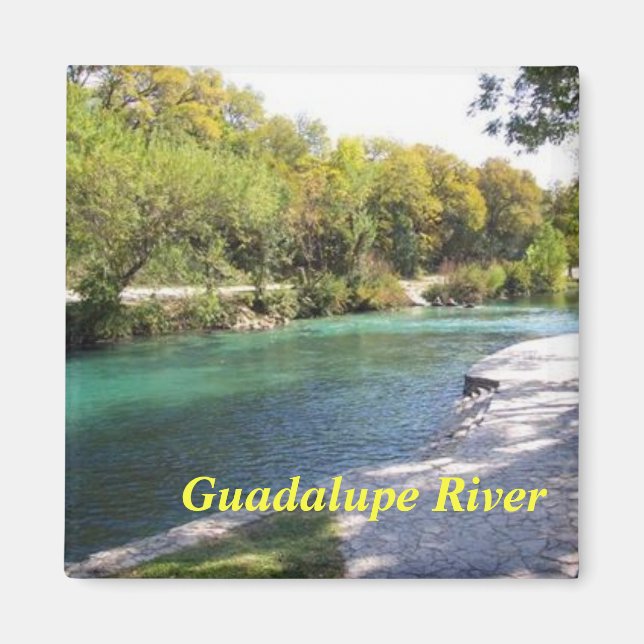 New Braunfels Guadalupe River magnet (Front)