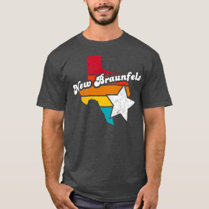New Braunfels Texas Vintage Distressed Souvenir 2 T-Shirt