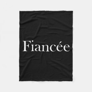 New Bride Bachelorette Party Wedding Honeymoon Fleece Blanket