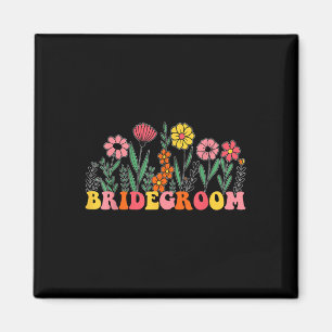 New Bridegroom Wildflower First Birthday &amp; Bab Magnet