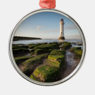 New Brighton Lighthouse Metal Tree Decoration