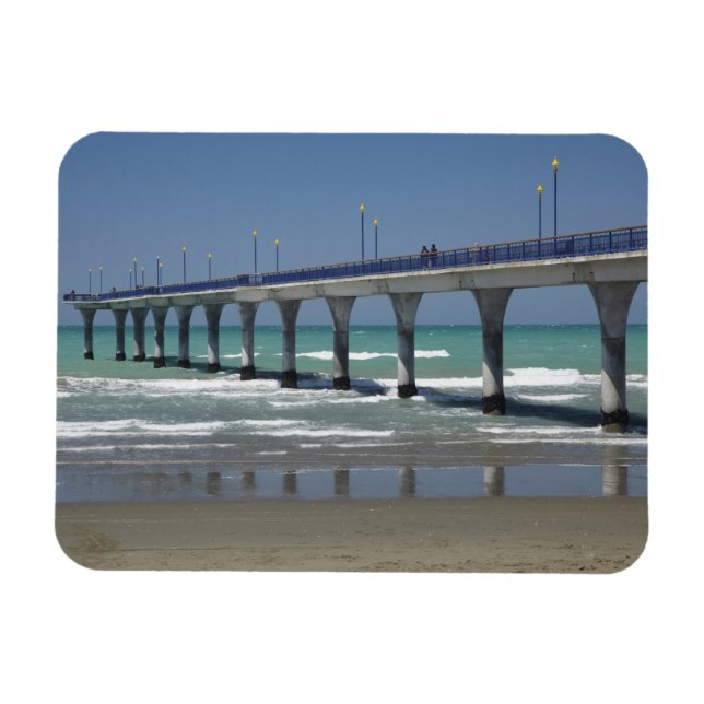 New Brighton Pier, Christchurch Magnet (Horizontal)