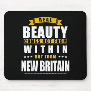 New Britain - Funny D City Gift Mouse Pad