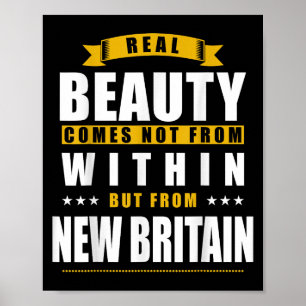 New Britain - Funny D City Gift  Poster