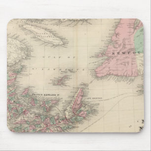New Brunswick and Nova Scotia Mouse Pad