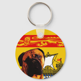 New Brunswick Bull Mastiff Key Ring