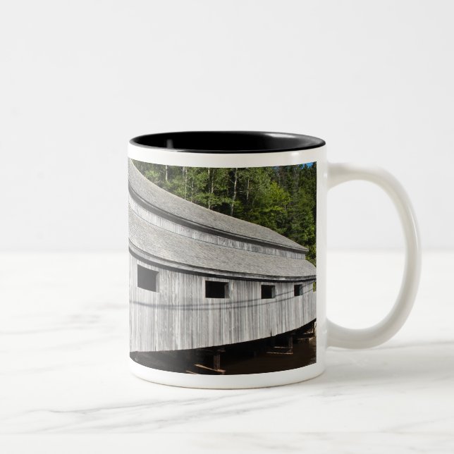 New Brunswick, Canada. Irish River covered Two-Tone Coffee Mug (Right)