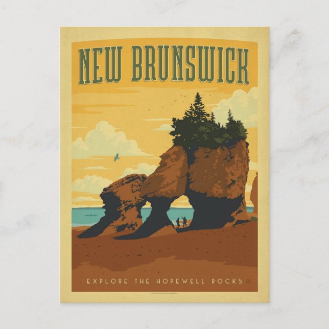 New Brunswick, Canada Postcard (Front)