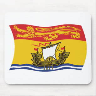 New Brunswick Flag Mousepad