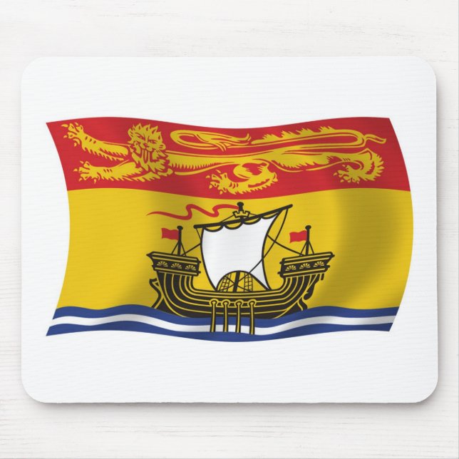 New Brunswick Flag Mousepad (Front)