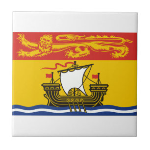 New Brunswick Flag Tile