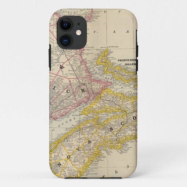 New Brunswick, Nova Scotia Case-Mate iPhone Case (Back)