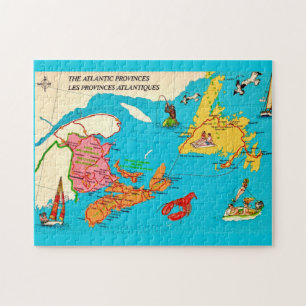 New Brunswick Nova Scotia Puzzle